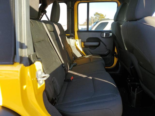 1C4HJXDG5LW334834 - 2020 JEEP WRANGLER SPORT Sarı foto 11