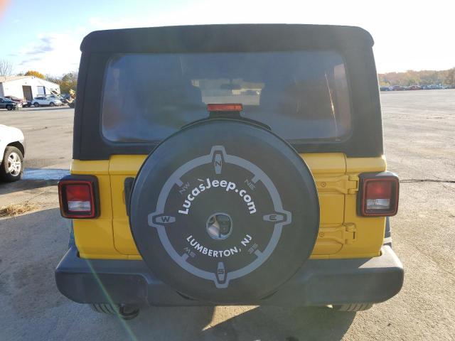 1C4HJXDG5LW334834 - 2020 JEEP WRANGLER SPORT Sarı foto 6