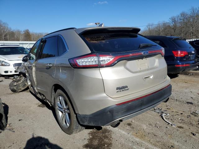 2FMPK3J99HBB08842 - 2017 FORD EDGE SEL CREAM photo 2