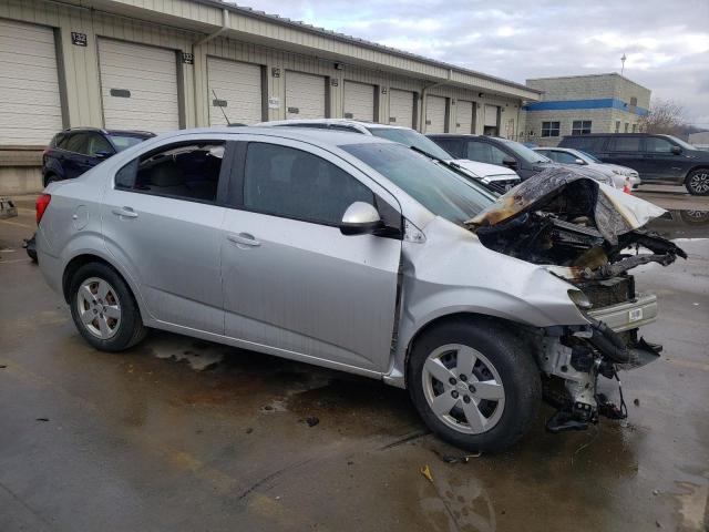 1G1JA5SH9G4170306 - 2016 CHEVROLET SONIC LS SILVER photo 4