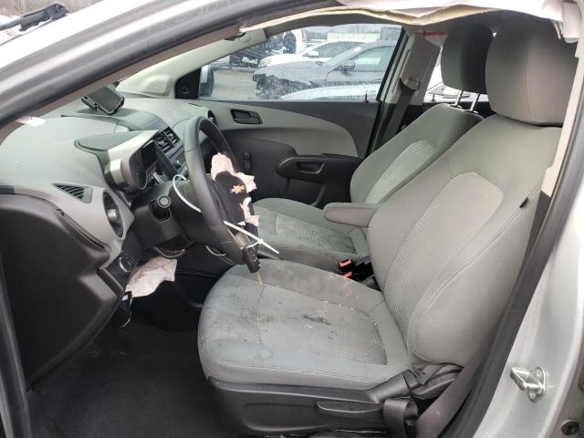 1G1JA5SH9G4170306 - 2016 CHEVROLET SONIC LS ვერცხლისფერი ფოტო 7