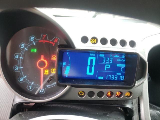 1G1JA5SH9G4170306 - 2016 CHEVROLET SONIC LS ვერცხლისფერი ფოტო 9