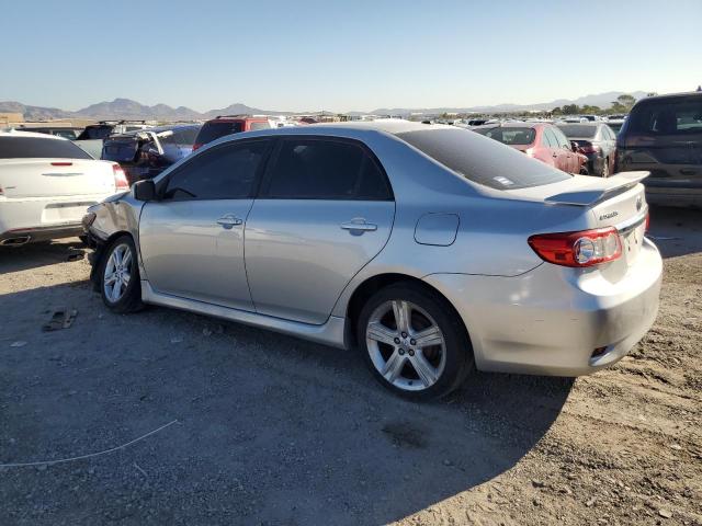 5YFBU4EE3DP094458 - 2013 TOYOTA COROLLA BASE SILVER photo 2