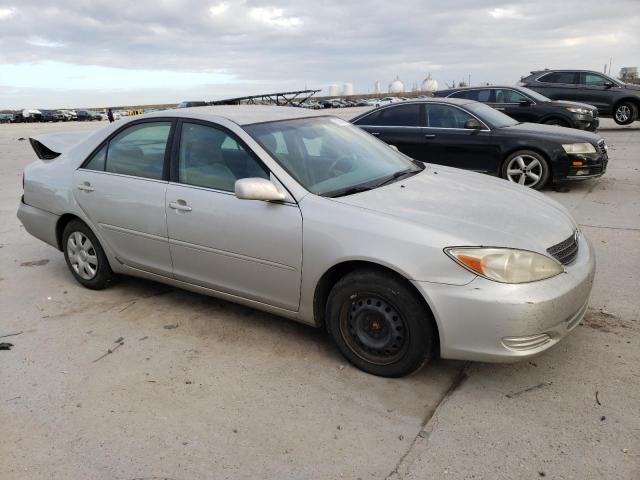 4T1BE32K12U004320 - 2002 TOYOTA CAMRY LE SILVER photo 4