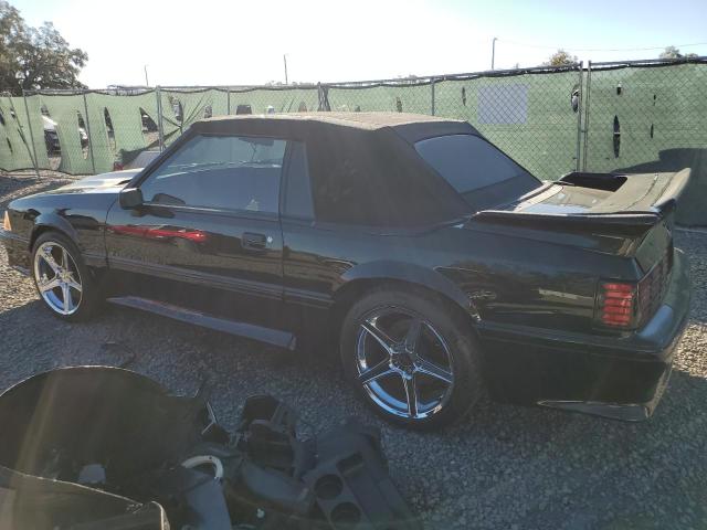 1FACP45E6LF184873 - 1990 FORD MUSTANG GT BLACK photo 2