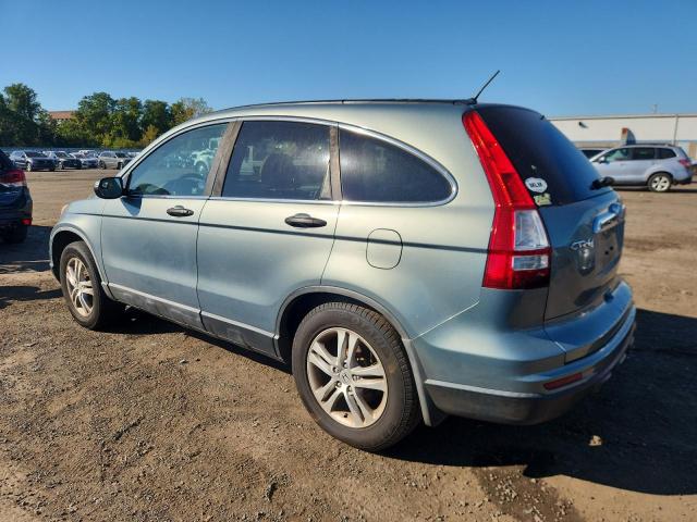 5J6RE4H50AL025636 - 2010 HONDA CR-V EX ლურჯი ფოტო 2