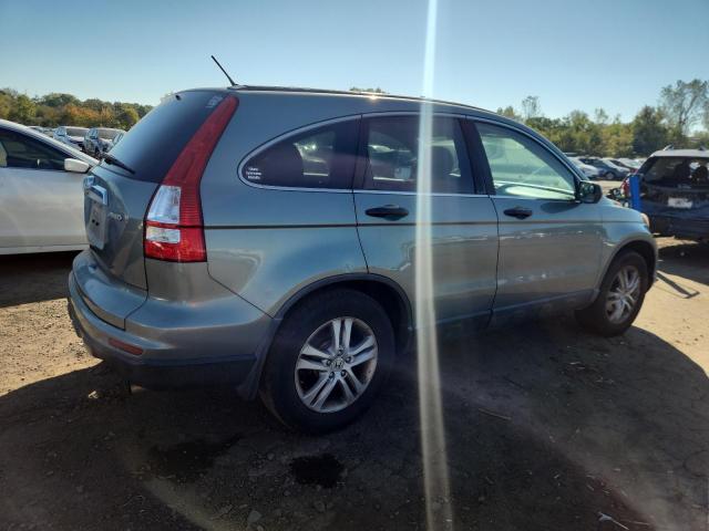 5J6RE4H50AL025636 - 2010 HONDA CR-V EX ლურჯი ფოტო 3