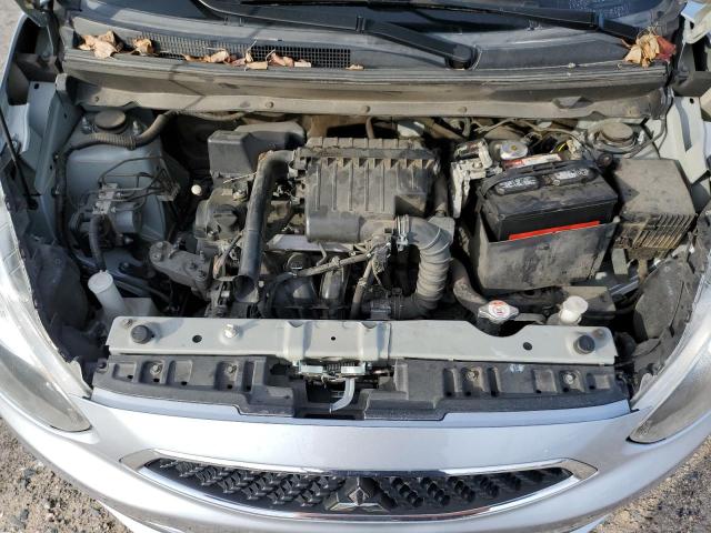 ML32A3HJ5KH013189 - 2019 MITSUBISHI MIRAGE ES SILVER photo 11