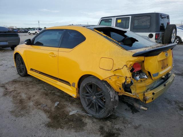 JTKJF5C70C3023976 - 2012 TOYOTA SCION TC 黄色 照片 2