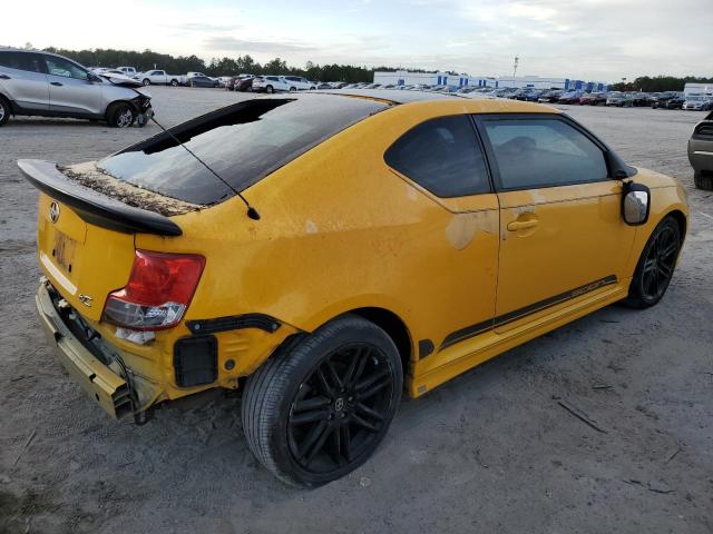 JTKJF5C70C3023976 - 2012 TOYOTA SCION TC YELLOW photo 3