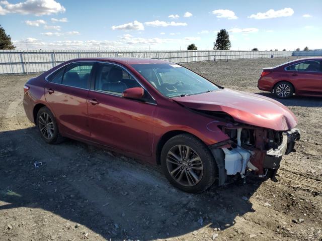 4T1BF1FK3FU922894 - 2015 TOYOTA CAMRY LE წითელი ფოტო 4