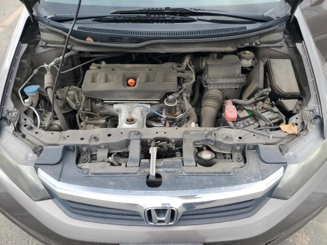 19XFB2F96CE327620 - 2012 HONDA CIVIC EXL GRAY photo 11