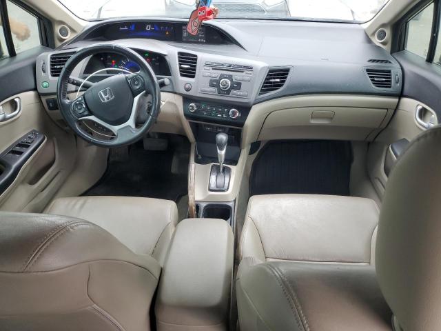 19XFB2F96CE327620 - 2012 HONDA CIVIC EXL GRAY photo 8