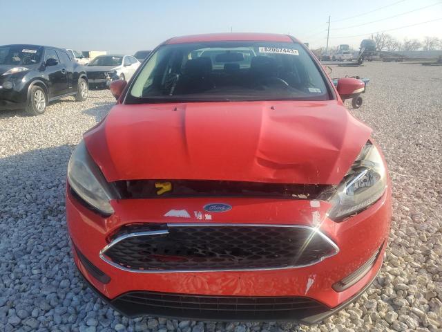 1FADP3F20GL352727 - 2016 FORD FOCUS SE RED photo 5