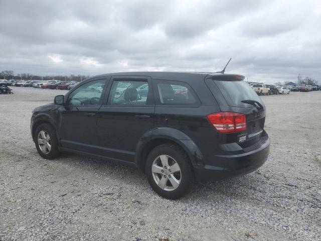 3C4PDCAB8DT631267 - 2013 DODGE JOURNEY SE BLACK photo 2