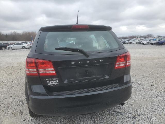 3C4PDCAB8DT631267 - 2013 DODGE JOURNEY SE BLACK photo 6