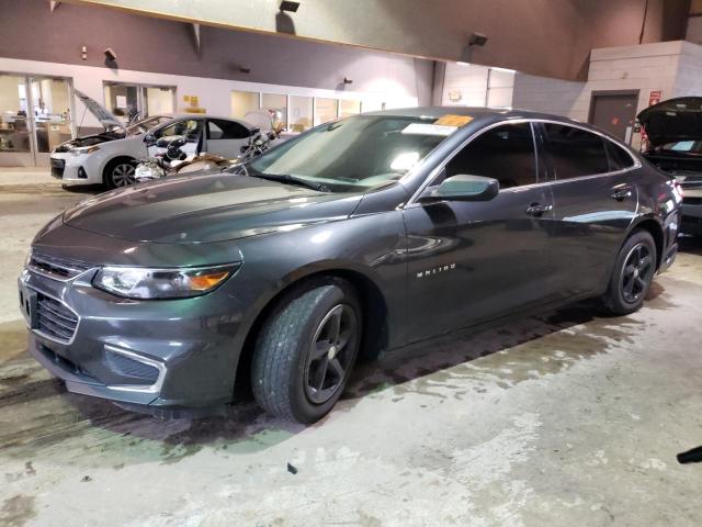 1G1ZB5ST1JF202441 - 2018 CHEVROLET MALIBU LS GRAY photo 1