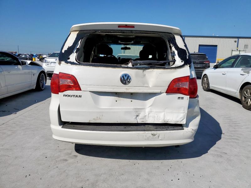 2V8HW34189R586041 - 2009 VOLKSWAGEN ROUTAN SE أبيض صورة 6