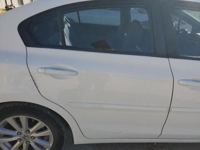 19XFB2F91CE019447 - 2012 HONDA CIVIC EXL თეთრი ფოტო 10