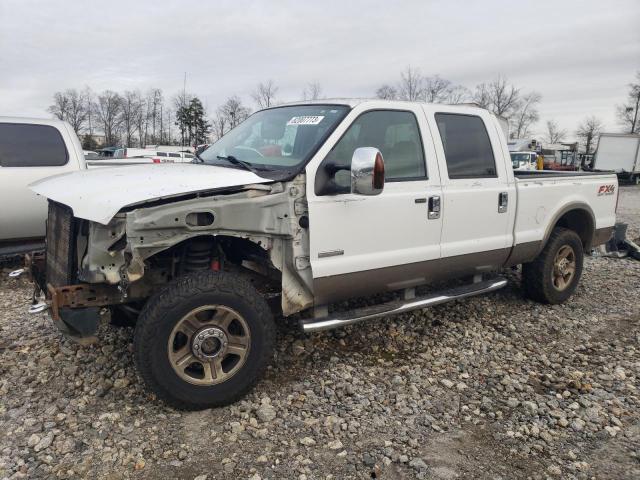 1FTSW21P06ED58614 - 2006 FORD F250 SUPER DUTY WHITE photo 1