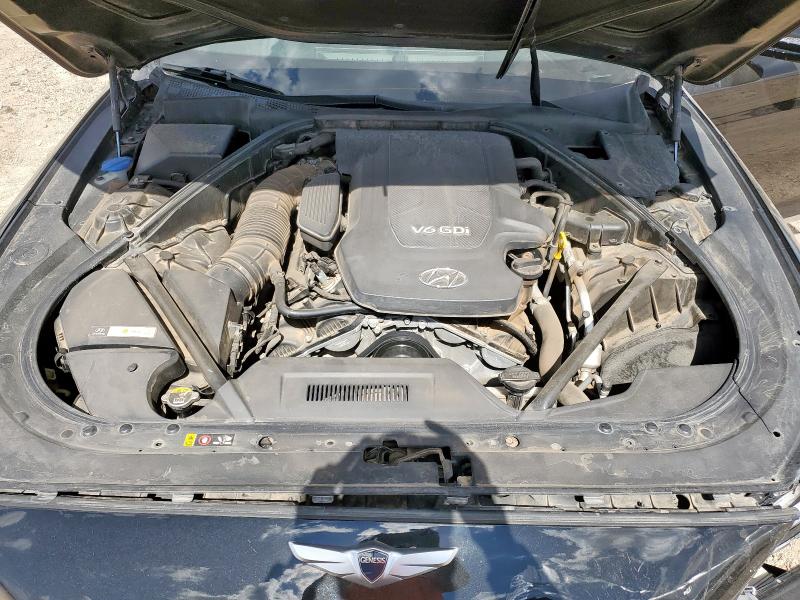 KMHGN4JEXGU110733 - 2016 HYUNDAI GENESIS 3.8L 黑色 照片 11