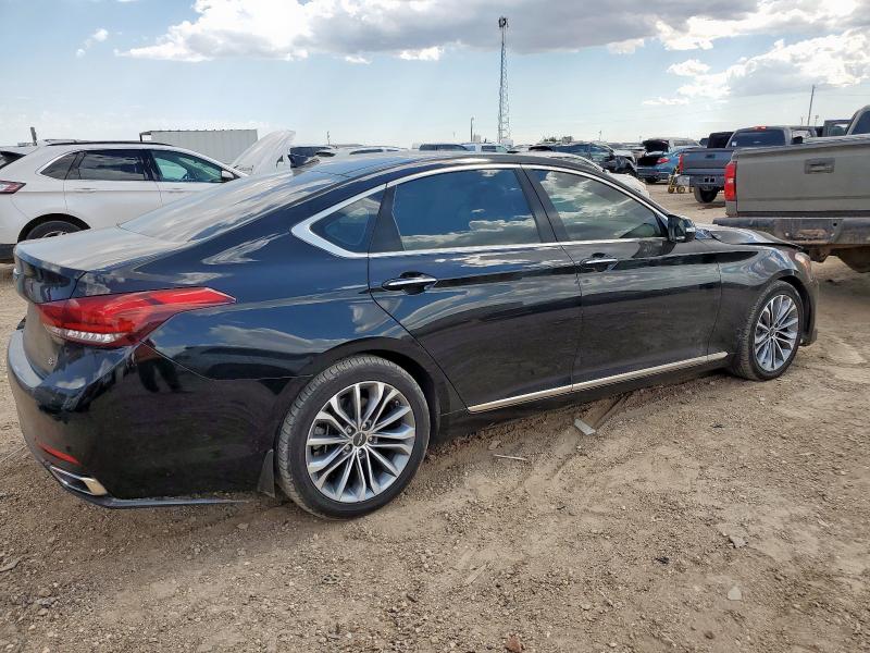 KMHGN4JEXGU110733 - 2016 HYUNDAI GENESIS 3.8L 黑色 照片 3