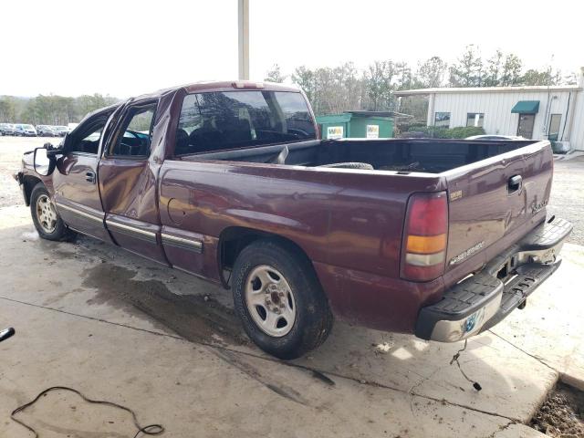 1GCEC19T8YZ142121 - 2000 CHEVROLET SILVERADO C1500 BURGUNDY photo 2