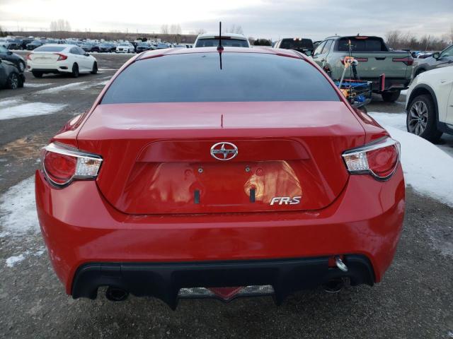 JF1ZNAA13D2721371 - 2013 TOYOTA SCION FR-S RED photo 6