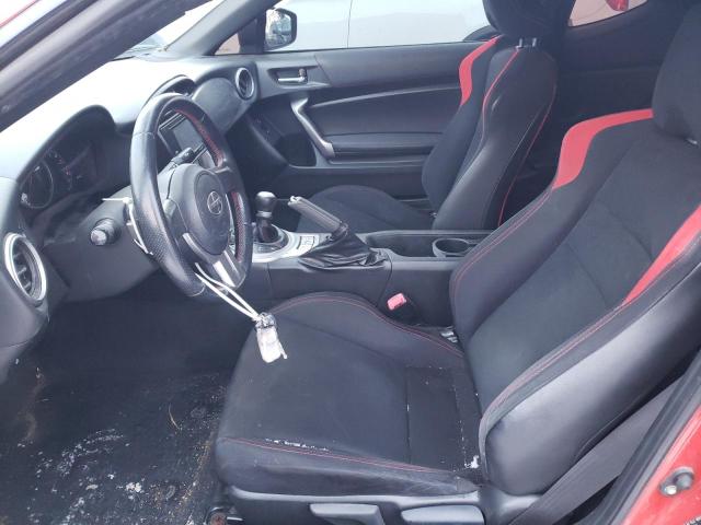 JF1ZNAA13D2721371 - 2013 TOYOTA SCION FR-S RED photo 7