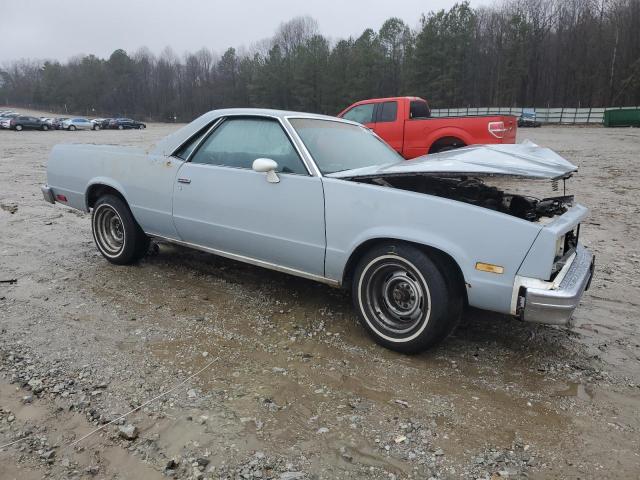 3GCCW80H3FS916138 - 1985 CHEVROLET EL CAMINO GRAY photo 4