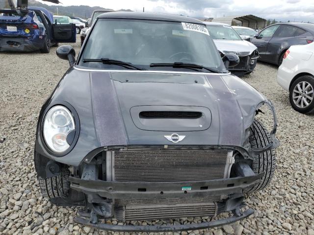 WMWSV3C5XDT476163 - 2013 MINI COOPER S CHARCOAL photo 5