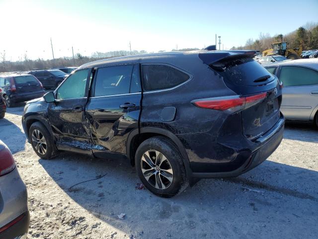 5TDHZRBH7LS507382 - 2020 TOYOTA HIGHLANDER XLE BLUE photo 2