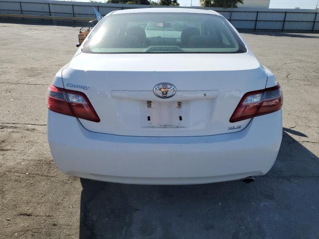 4T1BE46K67U630923 - 2007 TOYOTA CAMRY CE WHITE photo 6