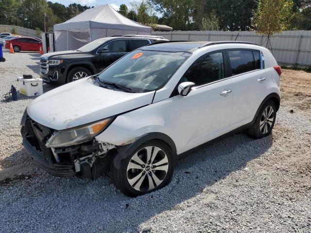 KNDPC3A28D7479420 - 2013 KIA SPORTAGE EX WHITE photo 1