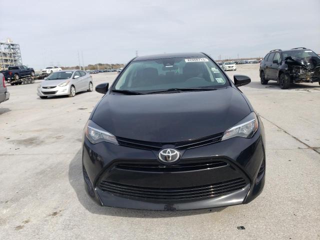 5YFBURHE4KP893638 - 2019 TOYOTA COROLLA L BLACK photo 5