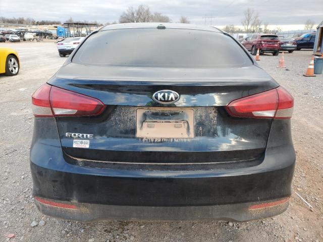 3KPFK4A72JE180226 - 2018 KIA FORTE LX BLACK photo 6