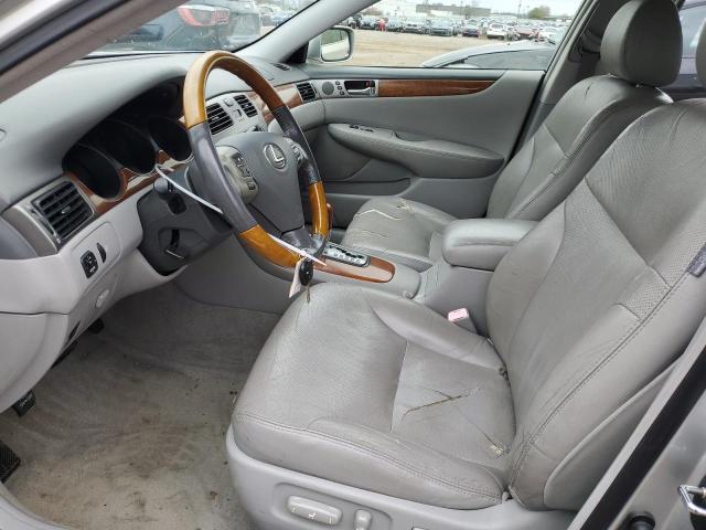 JTHBA30G355090998 - 2005 LEXUS ES 330 SILVER photo 7