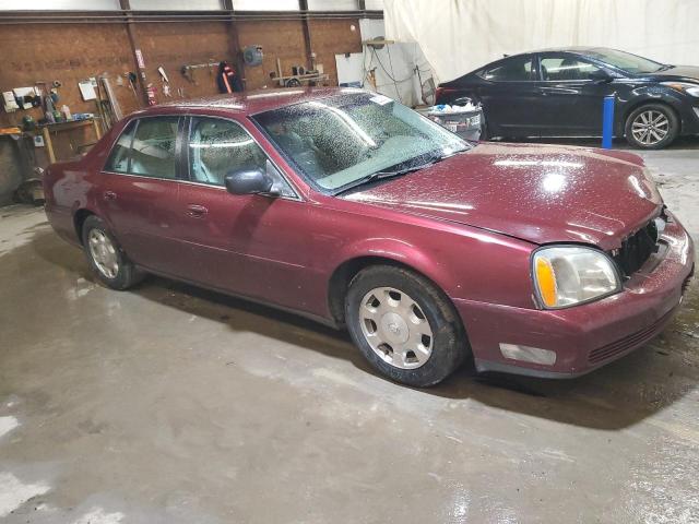 1G6KD54Y82U158899 - 2002 CADILLAC DEVILLE BURGUNDY photo 4