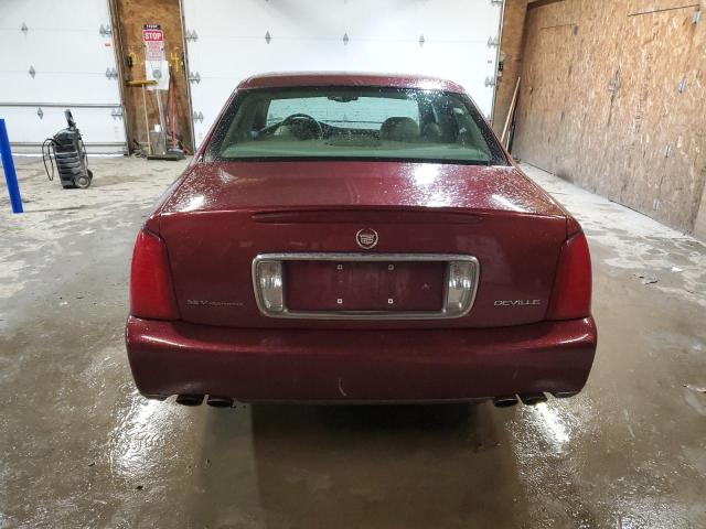 1G6KD54Y82U158899 - 2002 CADILLAC DEVILLE BURGUNDY photo 6