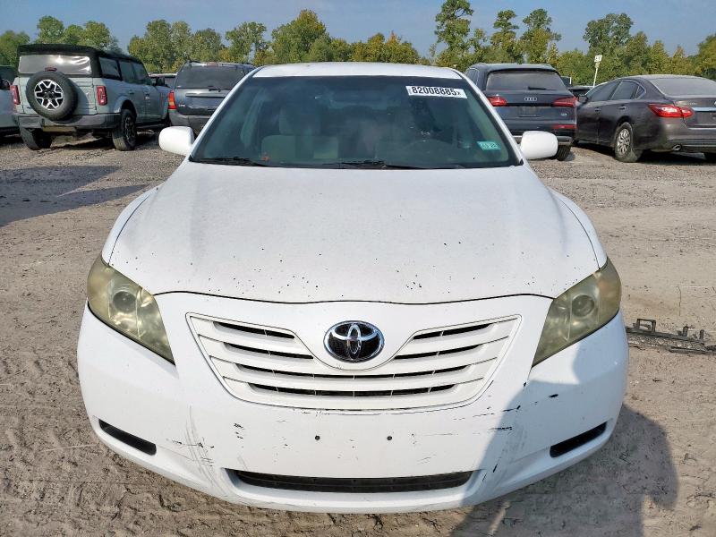 4T1BE46K69U896106 - 2009 TOYOTA CAMRY BASE WHITE photo 5
