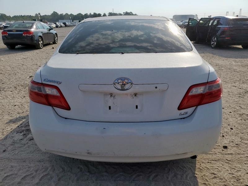 4T1BE46K69U896106 - 2009 TOYOTA CAMRY BASE WHITE photo 6