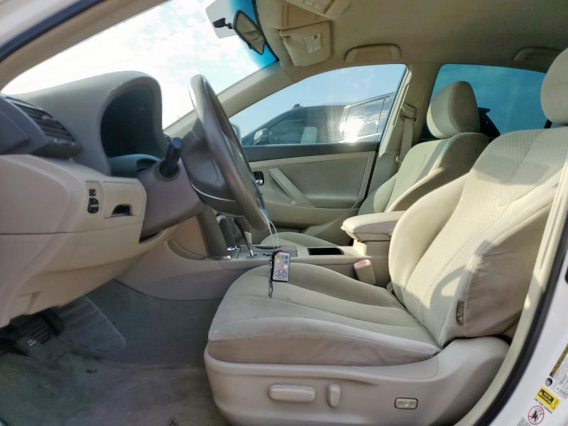 4T1BE46K69U896106 - 2009 TOYOTA CAMRY BASE WHITE photo 7