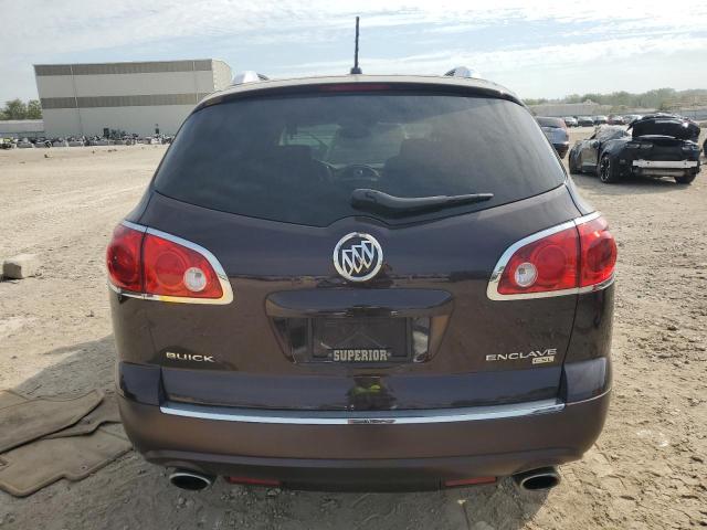 5GAEV23728J224700 - 2008 BUICK ENCLAVE CXL BURGUNDY photo 6