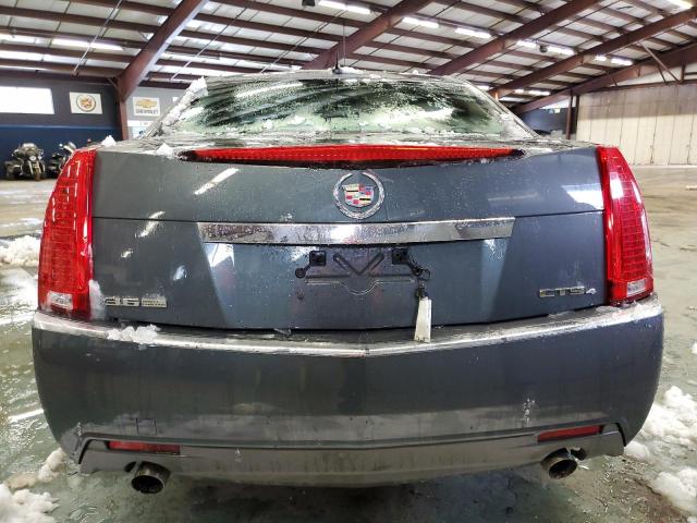 1G6DS57V280136297 - 2008 CADILLAC CTS HI FEATURE V6 GRAY photo 6