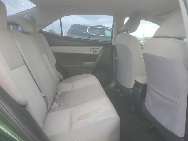 2T1BURHE6EC182141 - 2014 TOYOTA COROLLA L GREEN photo 10