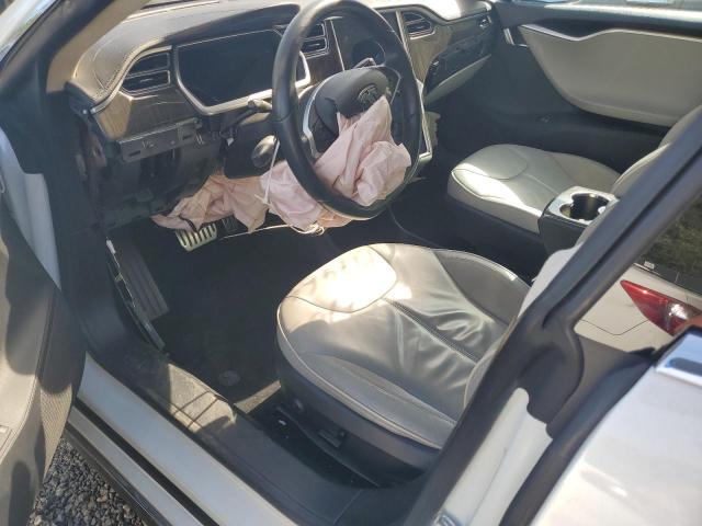 5YJSA1DPXDFP17466 - 2013 TESLA MODEL S Biały zdjęcie 8