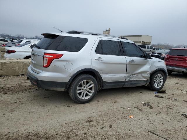 1FMHK7D85CGA83227 - 2012 FORD EXPLORER XLT SILVER photo 3