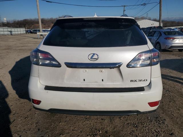 2T2BK1BA0BC086297 - 2011 LEXUS RX 350 WHITE photo 6