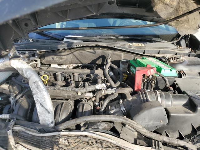 3FAHP0HA3CR420633 - 2012 FORD FUSION SE BLACK photo 11