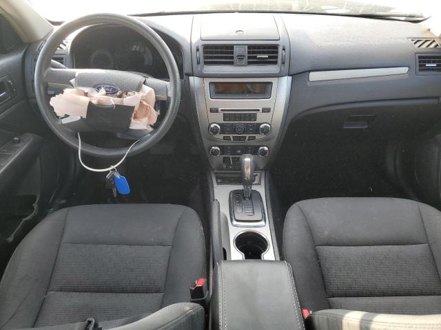 3FAHP0HA3CR420633 - 2012 FORD FUSION SE BLACK photo 8